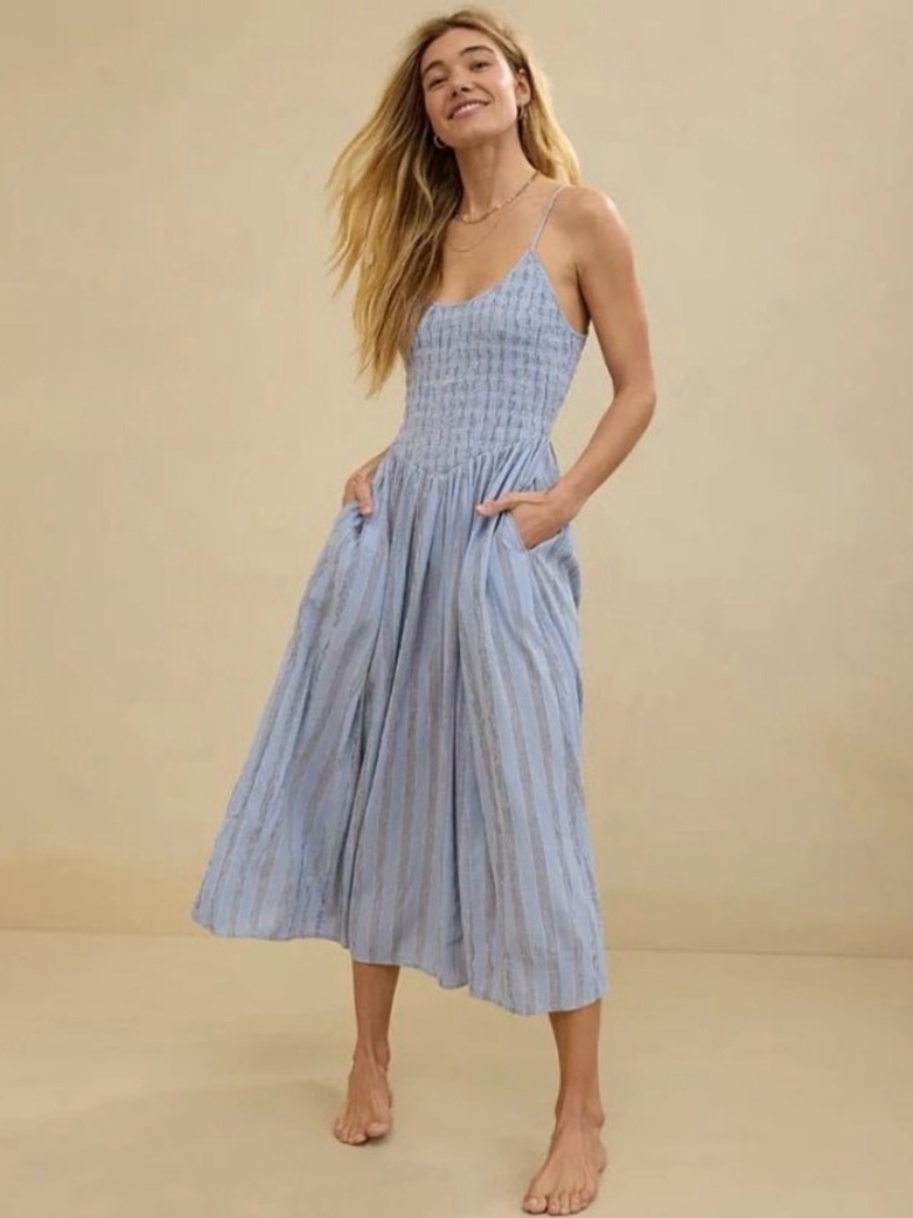 Aerie At The Barre Midi Dress XS